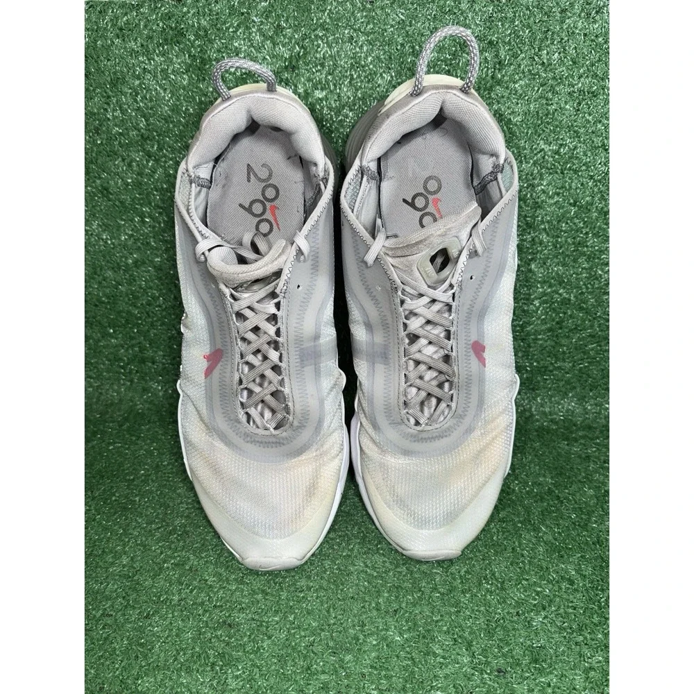 Nike Air Max 2090 Men Size 15 Grey Red Running Shoes Athletic Sneaker DM9101-001